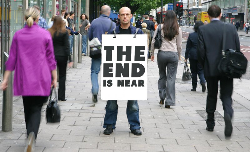 The End Is Near Photo Stock Snapwire